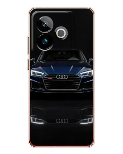 Чохол для Realme GT 7T з картинкою «Audi — нічне відображення»