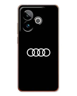 Чохол для Realme GT 7T з картинкою «Audi White Logo»