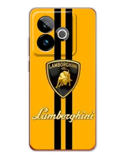 Чохол для Realme GT 7T з картинкою «Lamborghini Stripe жовтий» Чохол для Realme GT 7T з картинкою «Lamborghini Stripe жовтий»