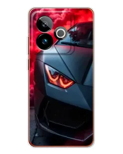 Чохол для Realme GT 7T з картинкою «Lamborghini червоне сяйво» Чохол для Realme GT 7T з картинкою «Lamborghini червоне сяйво»