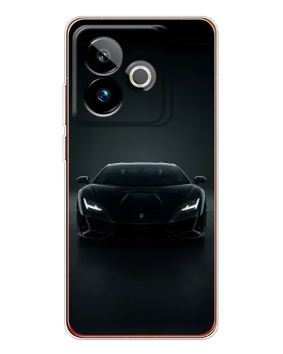 Чохол для Realme GT 7T з картинкою «Чорний Lamborghini Aventador» Чохол для Realme GT 7T з картинкою «Чорний Lamborghini Aventador»