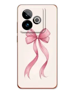 Чохол для Realme GT 7T з картинкою «Рожевий бант»