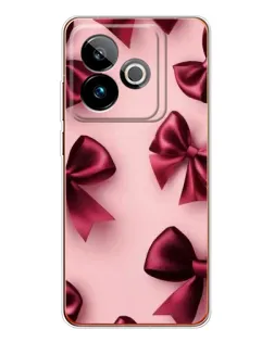 Чохол для Realme GT 7T з картинкою «Бордовий атлас»