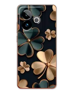 Чохол для Realme GT 7T з картинкою «Конюшина в золоті»