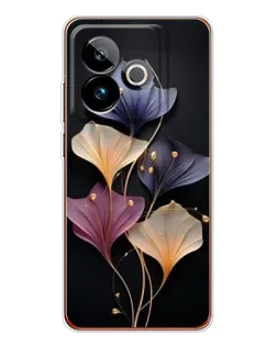 Чохол для Realme GT 7T з картинкою «Лілові квіти грації»