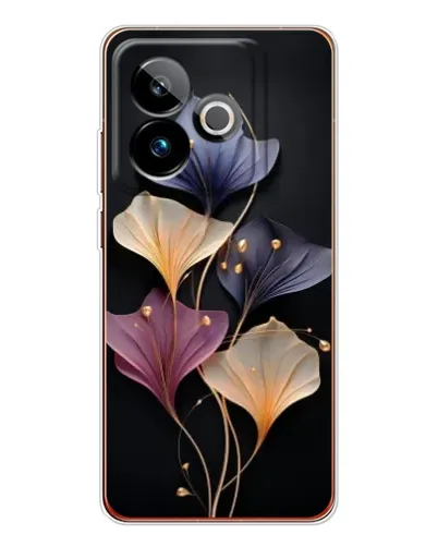 Чохол для Realme GT 7T з картинкою «Лілові квіти грації»