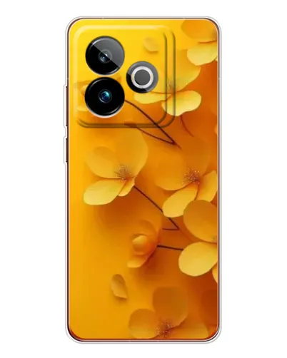 Чохол для Realme GT 7T з картинкою «Золоті пелюстки»
