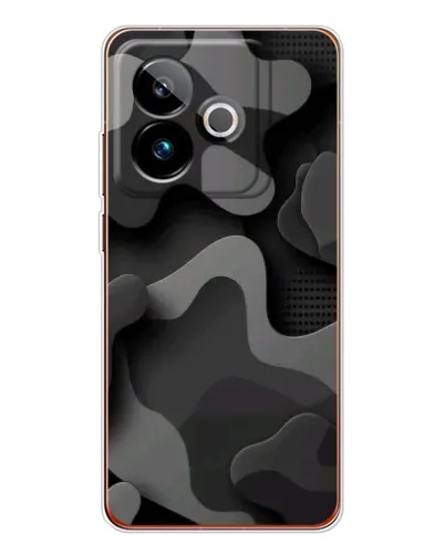 Чохол для Realme GT 7T з картинкою «Темний абстрактний камуфляж» Чохол для Realme GT 7T з картинкою «Темний абстрактний камуфляж»