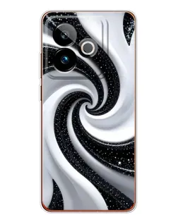 Чохол для Realme GT 7T з картинкою «Чорно-біла спіраль» Чохол для Realme GT 7T з картинкою «Чорно-біла спіраль»