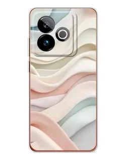 Чохол для Realme GT 7T з картинкою «Пастельні ніжні хвилі»