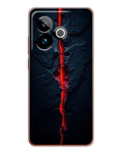 Чохол для Realme GT 7T з картинкою «Червона лавова тріщина» Чохол для Realme GT 7T з картинкою «Червона лавова тріщина»