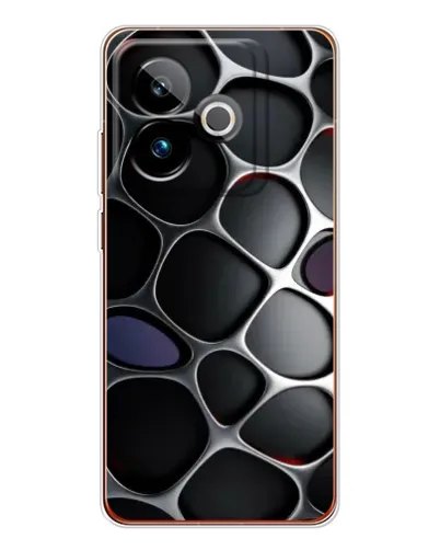 Чохол для Realme GT 7T з картинкою «Об'ємна темна решітка» Чохол для Realme GT 7T з картинкою «Об'ємна темна решітка»