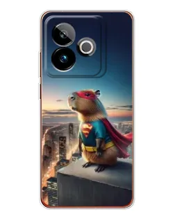 Чохол для Realme GT 7T з картинкою «Капі-мен супергерой» Чохол для Realme GT 7T з картинкою «Капі-мен супергерой»