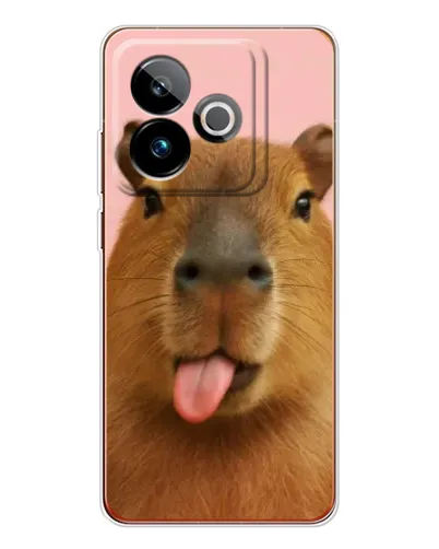 Чохол для Realme GT 7T з картинкою «Капібара з язиком» Чохол для Realme GT 7T з картинкою «Капібара з язиком»