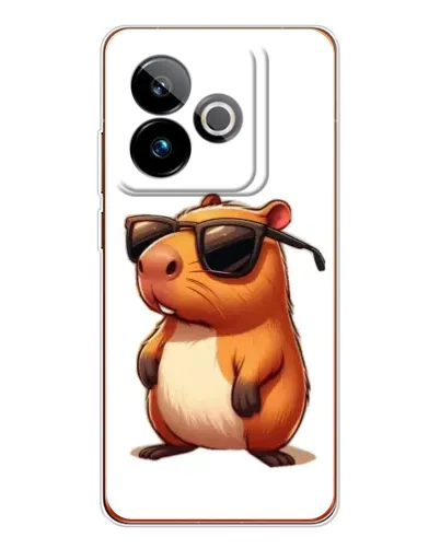 Чохол для Realme GT 7T з картинкою «Капібара в окулярах» Чохол для Realme GT 7T з картинкою «Капібара в окулярах»