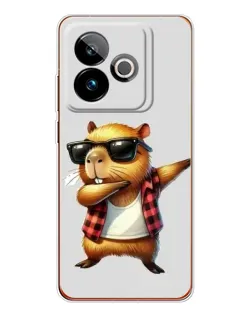 Чохол для Realme GT 7T з картинкою «Капібара репер даб» Чохол для Realme GT 7T з картинкою «Капібара репер даб»