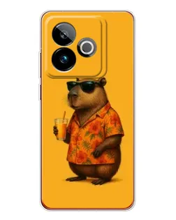 Чохол для Realme GT 7T з картинкою «Капібара на відпочинку» Чохол для Realme GT 7T з картинкою «Капібара на відпочинку»