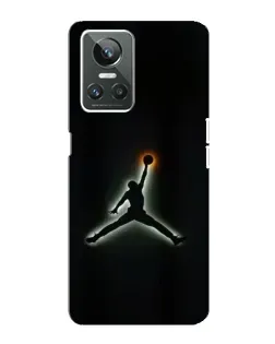 Чохол для Realme GT Neo 3 з картинкою «Jordan Gradient Logo»