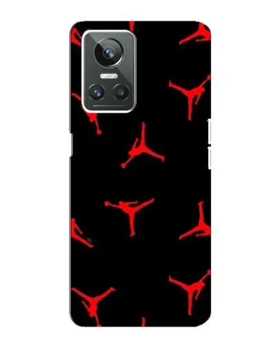 Чохол для Realme GT Neo 3 з картинкою «Jordan Red Pattern» Чохол для Realme GT Neo 3 з картинкою «Jordan Red Pattern»