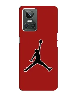 Чохол для Realme GT Neo 3 з картинкою «Jordan Red Back»