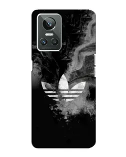 Чохол для Realme GT Neo 3 з картинкою «Абстрактний дим Adidas»
