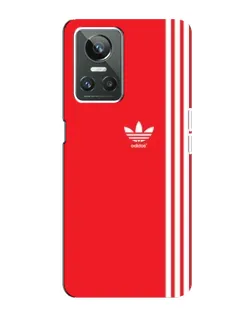 Чохол для Realme GT Neo 3 з картинкою «Червоний мінімалізм Adidas»