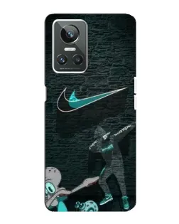 Чохол для Realme GT Neo 3 з картинкою «Спортивний арт Nike»