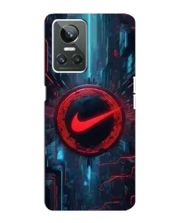 Чохол для Realme GT Neo 3 з картинкою «Техногенний стиль Nike»