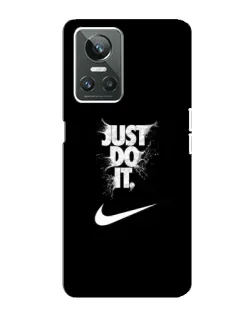 Чохол для Realme GT Neo 3 з картинкою «Текстовий принт Nike»