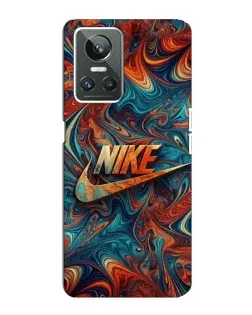 Чохол для Realme GT Neo 3 з картинкою «Nike в абстракції»