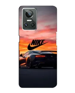 Чохол для Realme GT Neo 3 з картинкою «Nike та суперкар»