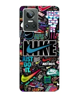 Чехол для Realme GT Neo 3 с картинкой «Яркий коллаж Nike» Чехол для Realme GT Neo 3 с картинкой «Яркий коллаж Nike»