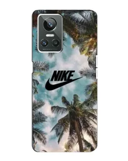 Чехол для Realme GT Neo 3 с картинкой «Тропический принт Nike» Чехол для Realme GT Neo 3 с картинкой «Тропический принт Nike»