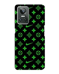 Чохол для Realme GT Neo 3 з картинкою «Неоновий принт LV»