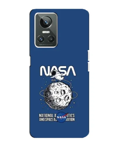 Чохол для Realme GT Neo 3 з картинкою «NASA — місячна місія» Чохол для Realme GT Neo 3 з картинкою «NASA — місячна місія»