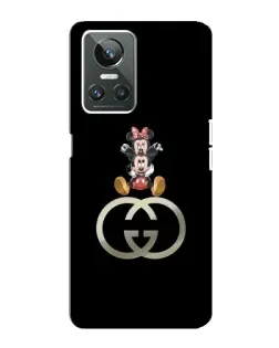 Чохол для Realme GT Neo 3 з картинкою «Мінні Маус на лого»