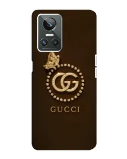 Чохол для Realme GT Neo 3 з картинкою «Gucci — золотий метелик»