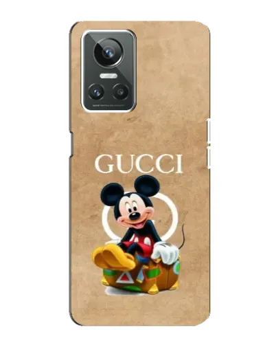 Чохол для Realme GT Neo 3 з картинкою «Міккі Маус Gucci — крафт» Чохол для Realme GT Neo 3 з картинкою «Міккі Маус Gucci — крафт»
