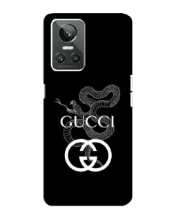 Чохол для Realme GT Neo 3 з картинкою «Gucci — срібна змія»