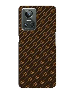 Чохол для Realme GT Neo 3 з картинкою «Gucci — золоті діагоналі»