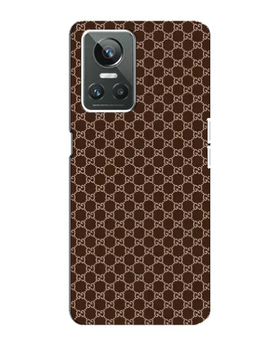 Чехол для Realme GT Neo 3 с картинкой «Gucci — шоколадная сетка» Чехол для Realme GT Neo 3 с картинкой «Gucci — шоколадная сетка»