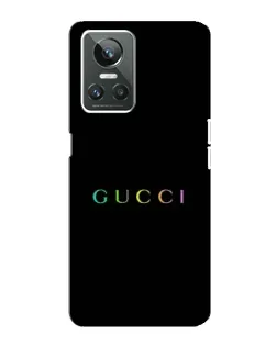 Чехол для Realme GT Neo 3 с картинкой «Gucci — неоновый минимализм»