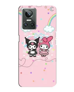 Чохол для Realme GT Neo 3 з картинкою «My Melody та Kuromi»
