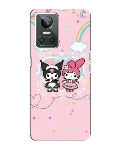 Чохол для Realme GT Neo 3 з картинкою «My Melody та Kuromi» Чохол для Realme GT Neo 3 з картинкою «My Melody та Kuromi»