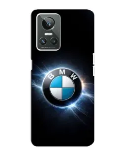 Чохол для Realme GT Neo 3 з картинкою «BMW — неонове сяйво»