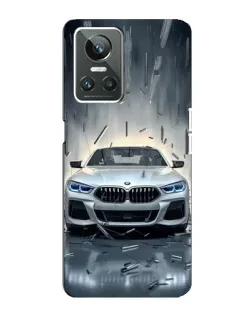 Чохол для Realme GT Neo 3 з картинкою «BMW у світлі фар»