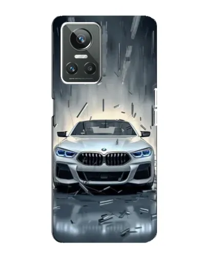Чохол для Realme GT Neo 3 з картинкою «BMW у світлі фар» Чохол для Realme GT Neo 3 з картинкою «BMW у світлі фар»