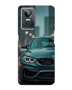 Чохол для Realme GT Neo 3 з картинкою «BMW у вогнях міста»