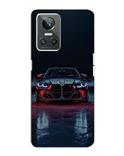 Чохол для Realme GT Neo 3 з картинкою «BMW на мокрій дорозі»