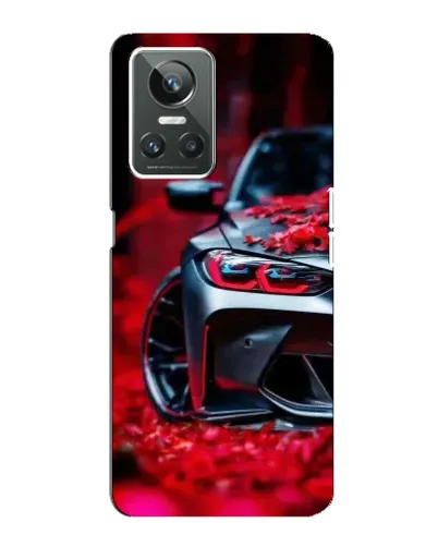 Чохол для Realme GT Neo 3 з картинкою «Спортивна BMW та квіти» Чохол для Realme GT Neo 3 з картинкою «Спортивна BMW та квіти»